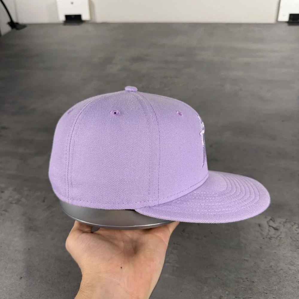 Hat Club Miami Marlins New Era Cap 7 Purple Lavender‎ Lilac 59Fifty Fitted MLB